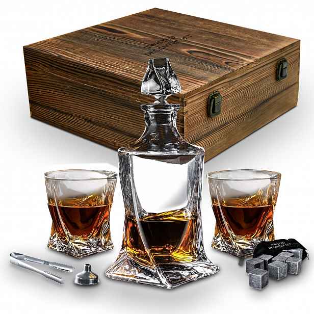 Sada Na Whisky V Krabičce Dárek K Narozeninám 18-99