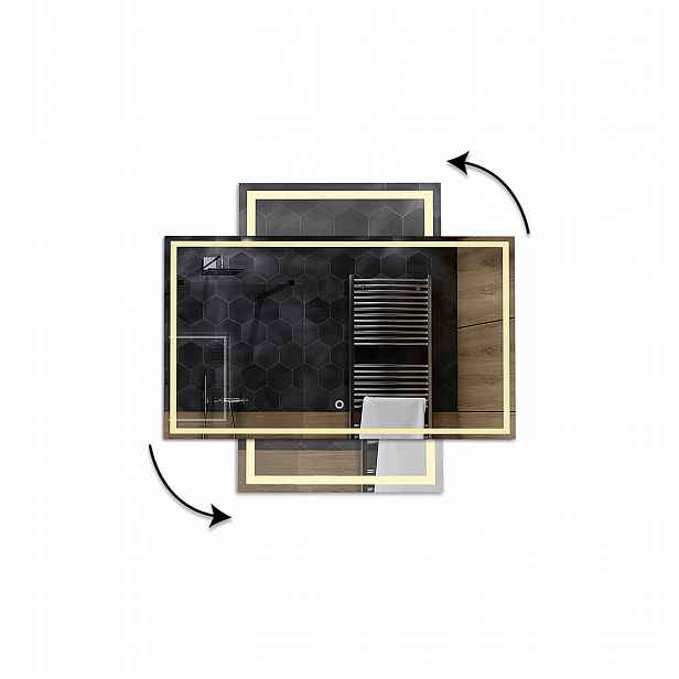 Led Zrcadlo dotykové 70x50cm K24 Atlanta