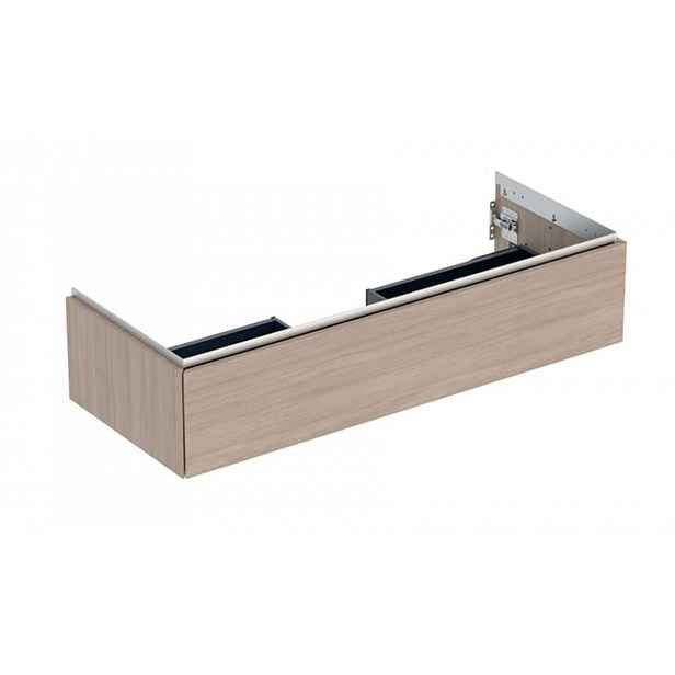 Geberit ONE - Umyvadlová skříňka 118x27x47 cm, 1 zásuvka, dub 505.075.00.5