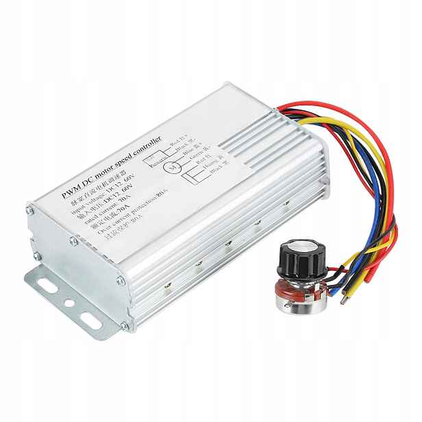 Jízdní Kolo Ovladač Řízení Motoru 70A 12-60V DC 4000W Pwm Modul