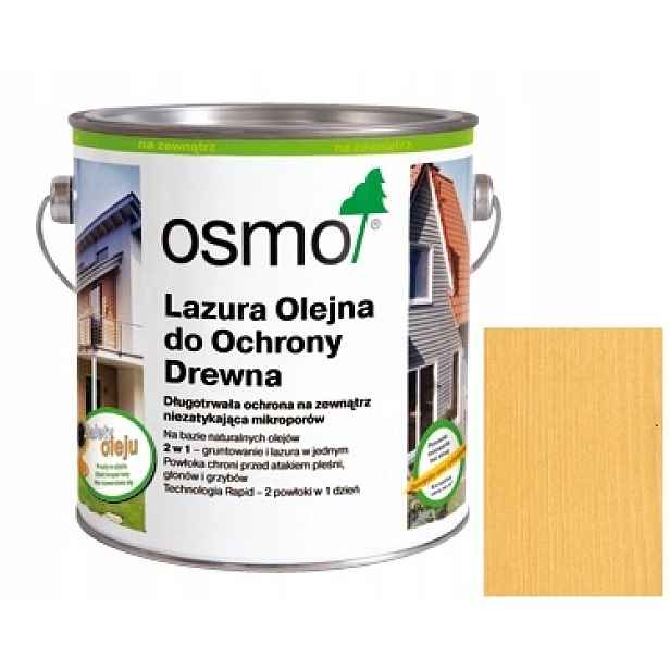 Osmo 710 2,5L Lazura na fasády Pinie Wawa