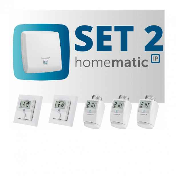 Sada vytápění Homematic Ip (byt 2+1) HmIP-SET2