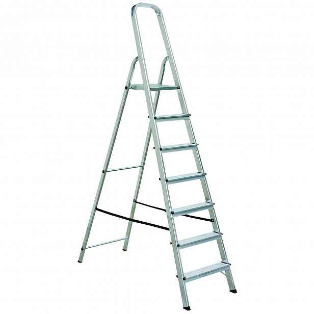 Schůdky hliníkové DEK ALW 7 příček