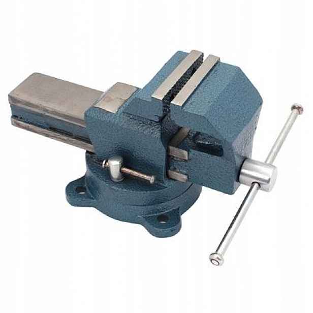 Otočný Svěrák 150 mm Těžké Litinové Kovádlo