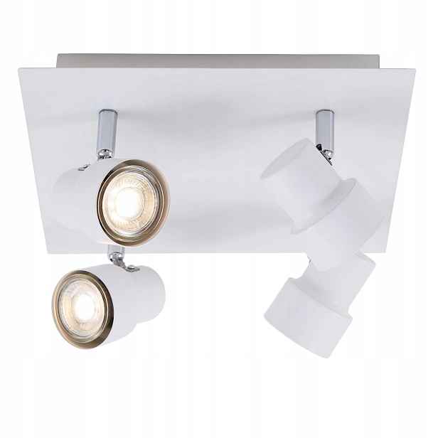 stropní svítidlo Led 4x5W Bílá Stropní Svítidlo Reflektor Nastavitelný Obývací pokoj Ložnice