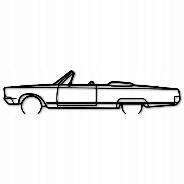 Auto Chrysler Windsor Obraz Ažurový Superauto Závodní Panel 80 cm