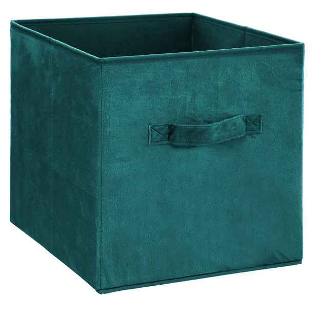 5five Simply Smart Úložný box Textilie 31x31 cm zelený