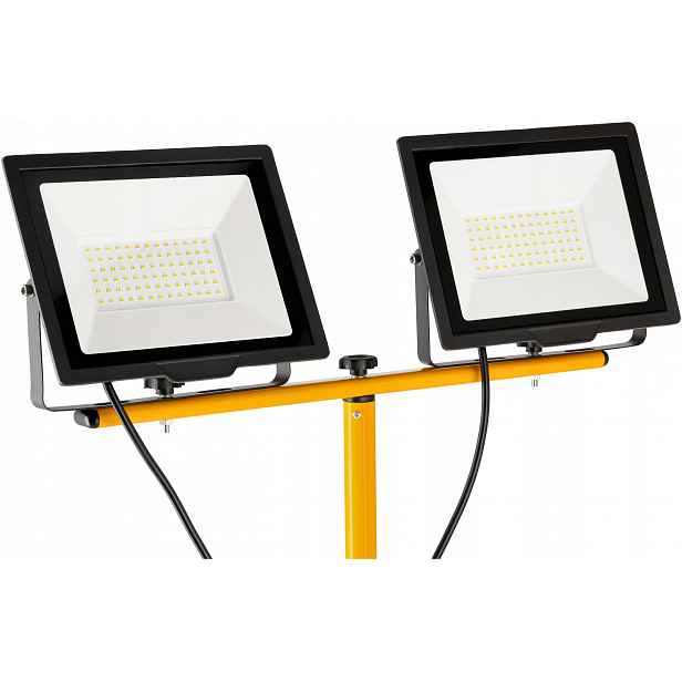 Halogenový Led reflektor pro stativy 2x 100W 200W 4500K 14000lm 1,5m Výkonný