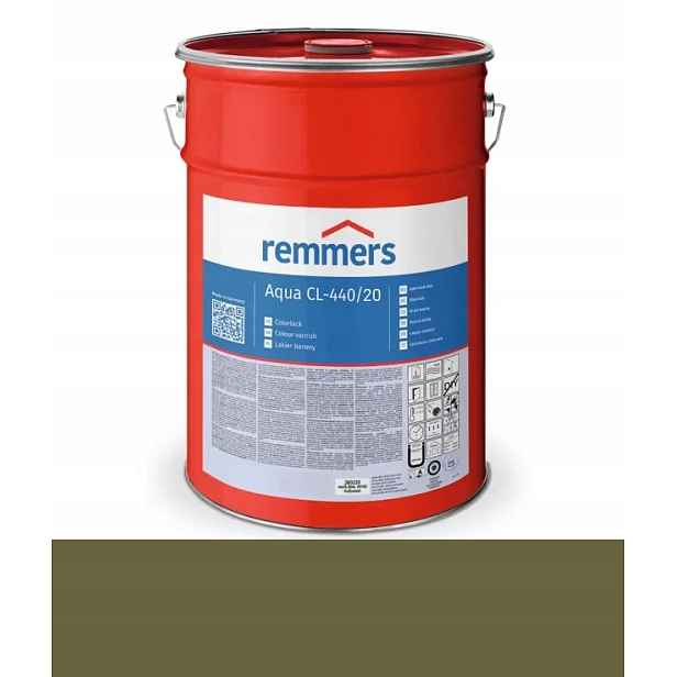 Remmers CL-440/20 Mat barva na nábytek krycí lak Mdf 1L Olivová
