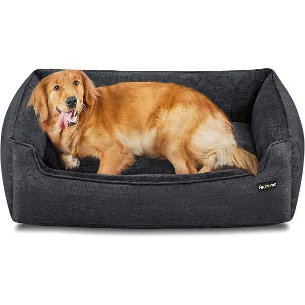 SONGMICS Pelíšek pro psy Alexis 110 cm šedý