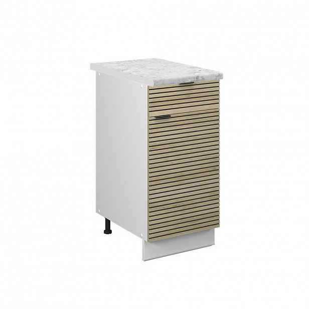 Vicco SPODNÍ SKŘÍŇKA KUCHYŇSKÉ LINKY Fame-Line Dubový panel 40 cm , PD Mramor