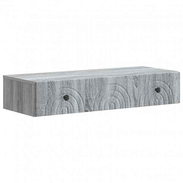 vidaXL Nástěnný boční stůl 87,5 x 34,5 x 17 cm Kompozitní dřevo