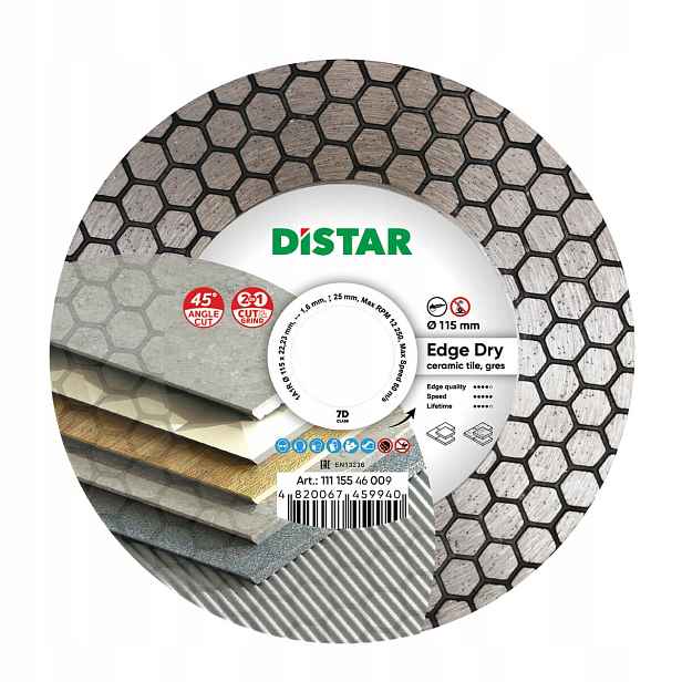 diamantový kotouč Distar 115 Edge Dry