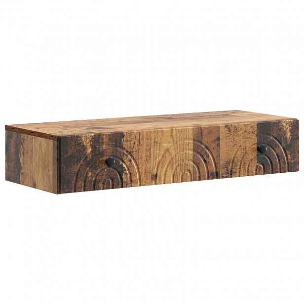 vidaXL Nástěnný boční stůl 87,5 x 34,5 x 17 cm Kompozitní dřevo