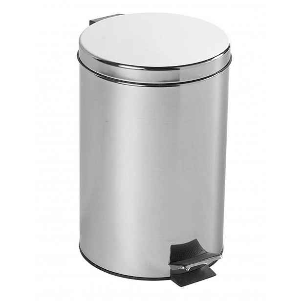 Aqualine Simple Line - Odpadkový koš 12 l, leštěná nerez 27112