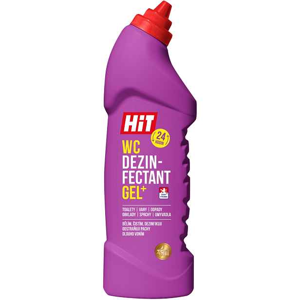 Prostředek na WC Hit Dezinfectant Gel+ 0,75 kg