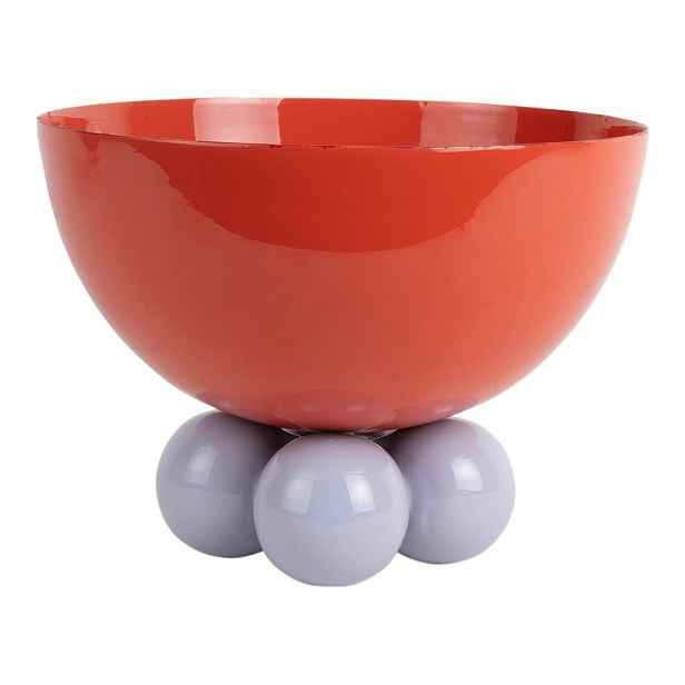 Červená železná mísa ø 26 cm Double Funky – PT LIVING