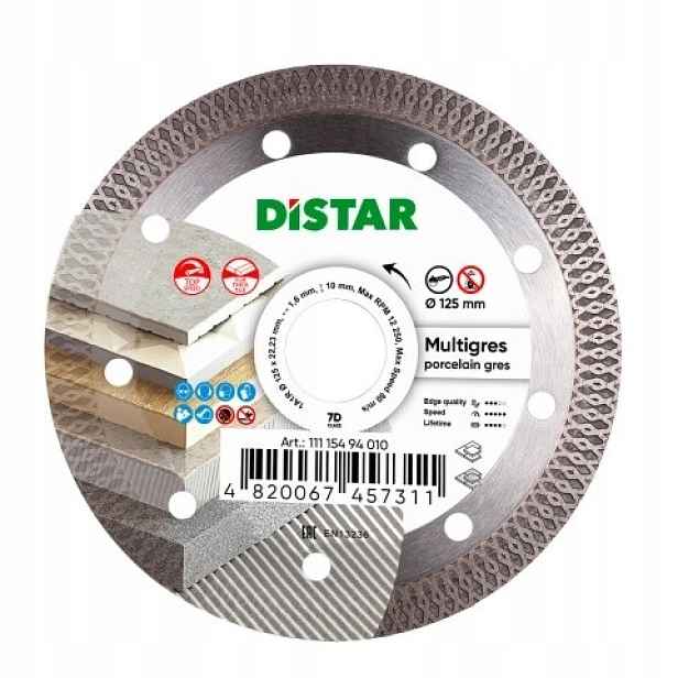 Diamantový kotouč Distar 125 x 22,23 mm