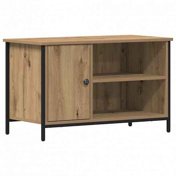 vidaXL Televizní skříň 80 x 40 x 50 cm dub artisan Kompozitní dřevo