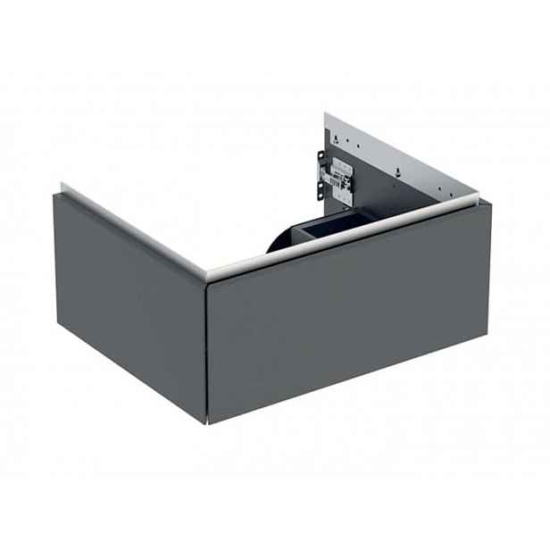 Geberit ONE - Umyvadlová skříňka 59x27x47 cm, 1 zásuvka, lávová 505.071.00.3