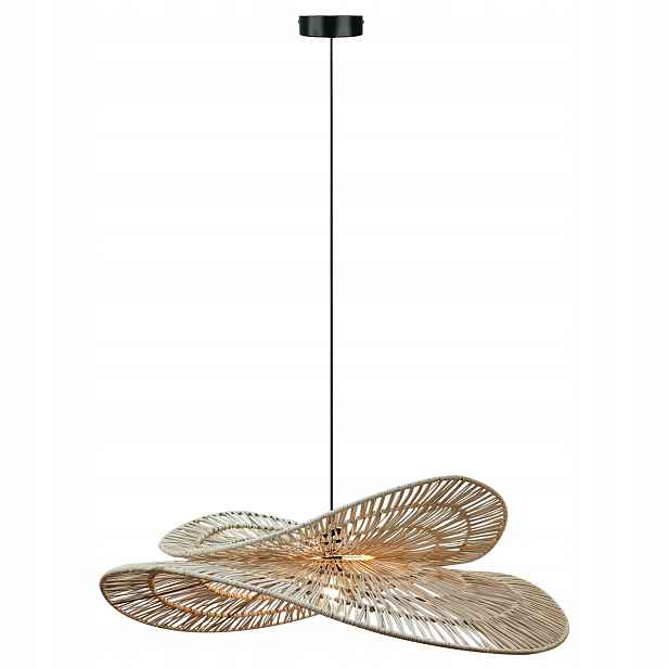 Závěsná ratanová lampa Boho Raya 1xE27 15W Light Prestige