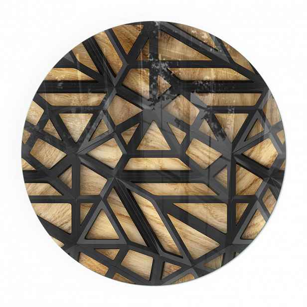 TULUP PODLOŽKA POD KRB Ø 60 cm - Geometrie se dřevem