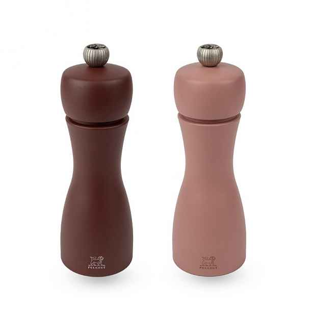 Peugeot Sada mlýnků na sůl a pepř Tahiti, 15 cm, hnědá 2/42981