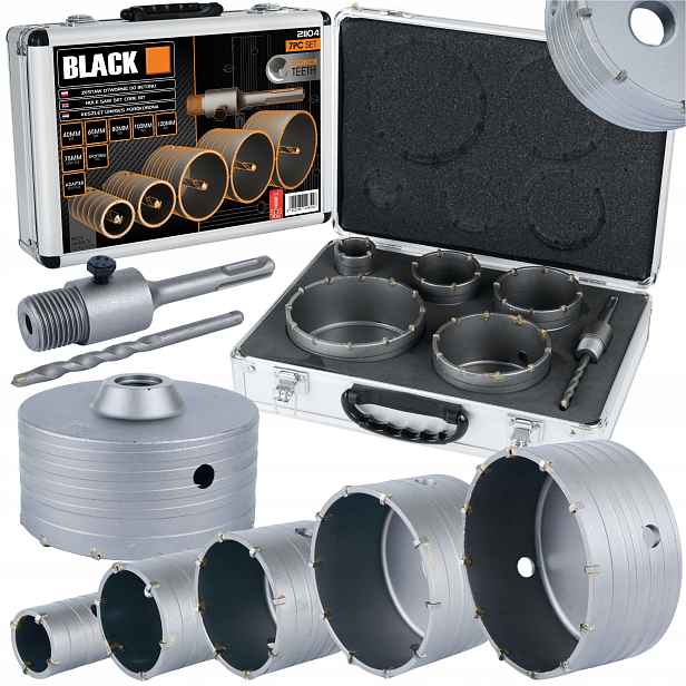 Black/boxer bx492 Korunky Do Betonu A Zdiva 6 Ks Sds Plus V Kufríku