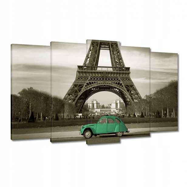 Obrazy 100x60 Smaragdové auto