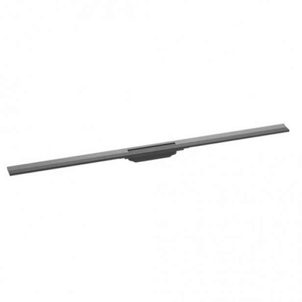 Hansgrohe RainDrain Flex sprchový žlab 120 cm nerez kartáčovaný černý chrom 56047340