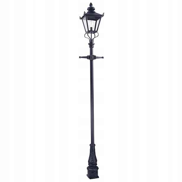 Retro zahradní lampa E27 60W IP44 černá Grampian Elstead Lighting