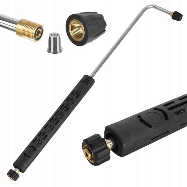 Úhlová tryska závit M22 F pro podvozky pro myčku Karcher Hd Hds 900 mm