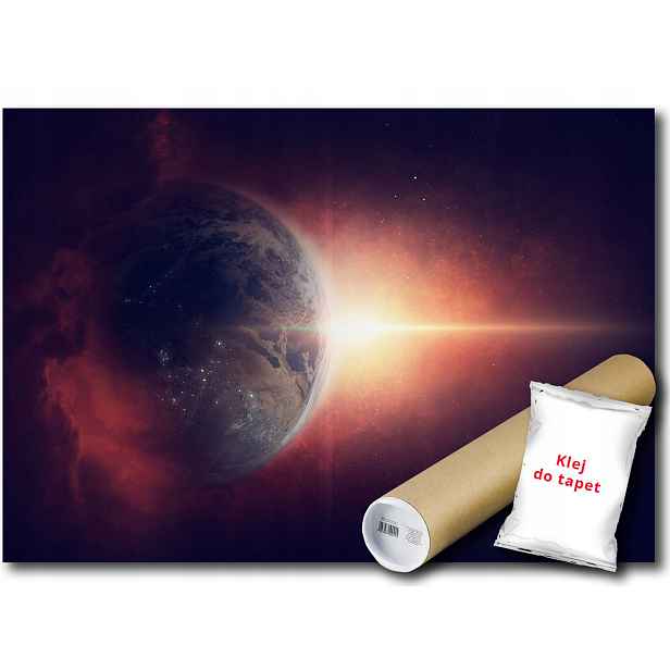 Vinylová fototapeta obloha vesmír svět planeta Země Slunce 152x104