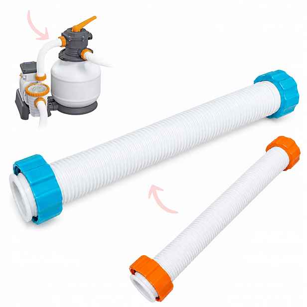 Hadicová trubka krátká Flowclear spojka pro pískovou pumpu 58499 20 kg Bestway