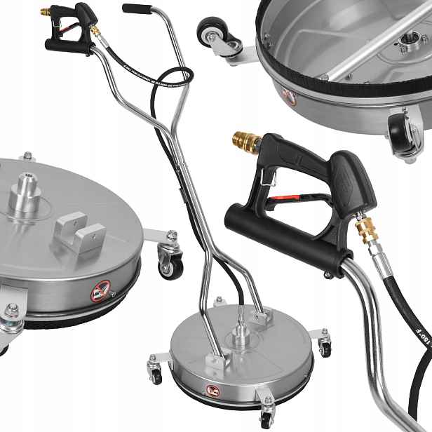 Kartáč na kostky T-racer 24" 612 mm Pistole pro Karcher Hd Hds Easy Lock