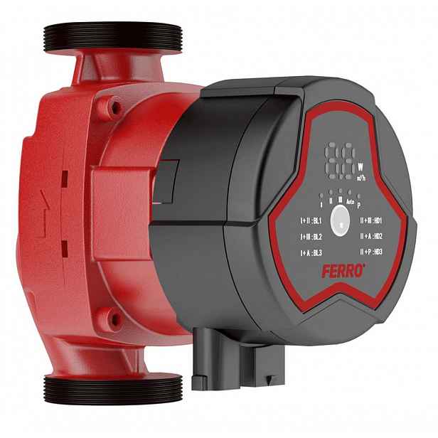 Novaservis - Oběhové elektronické čerpadlo Ferro, typ 25-60, 130 mm 256130GPA3