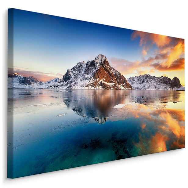 Plátno Východ Slunce Nad Norským Mořem Varianta: 90x60