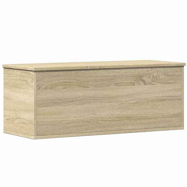 vidaXL Úložný regál dub sonoma 90 x 35 x 35 cm kompozitní dřevo