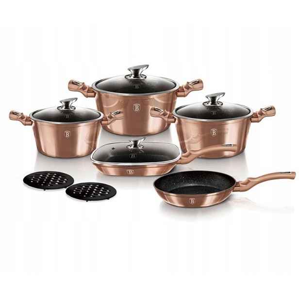 Sada Hrnců Berlinger Haus BH-6191 Rose Gold