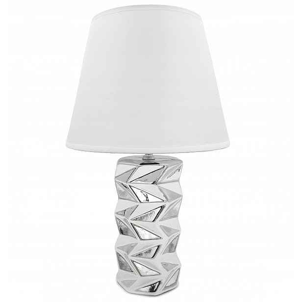 Stříbrná Stolní Lampa, Moderní Dekorativní Noční Lampa