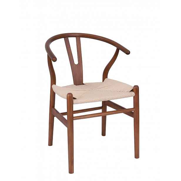 Jídelní židle Vero Walnut, ořech, dřevěná