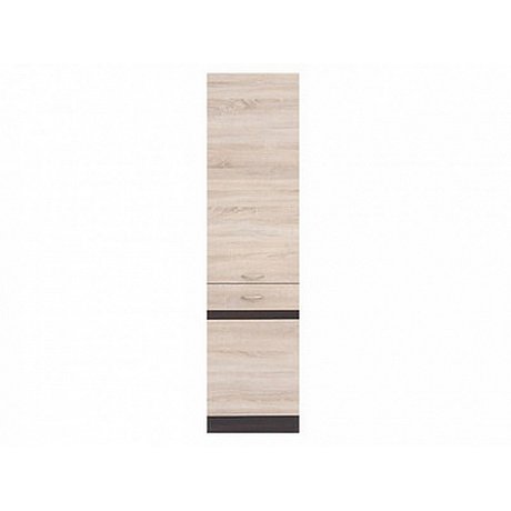 JUNONA LINE, skříňka 195 cm, levá, dub sonoma