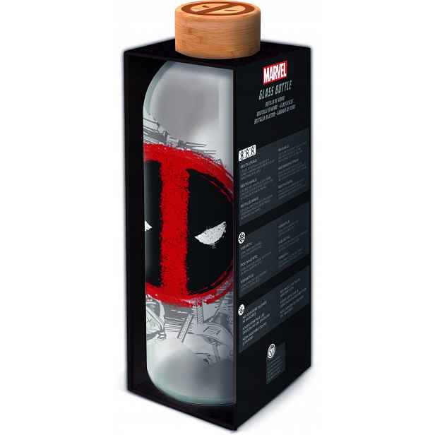 Deadpool skleněná láhev 1030 ml
