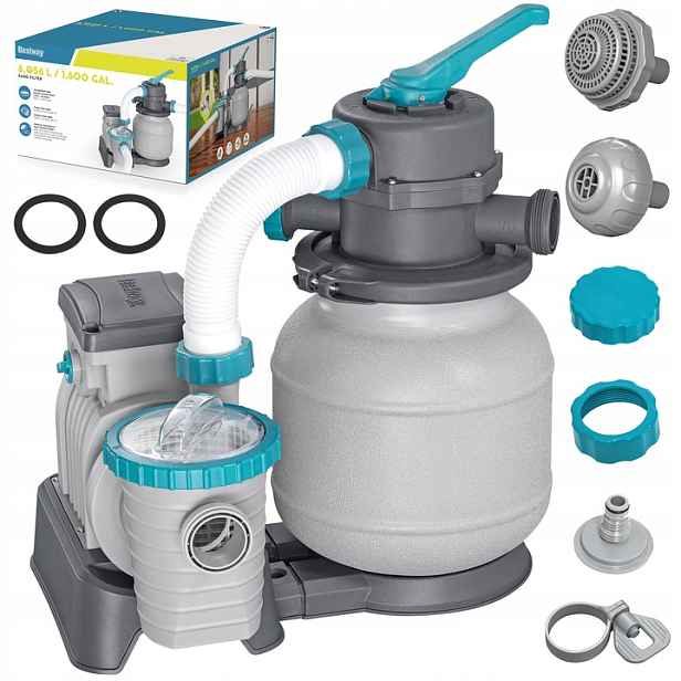 Bestway 58497 Písková filtrace 6056 l/h pro bazény 1100–42300 L