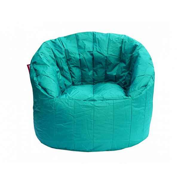 Modro zelený sedací vak BeanBag Lumin Chair