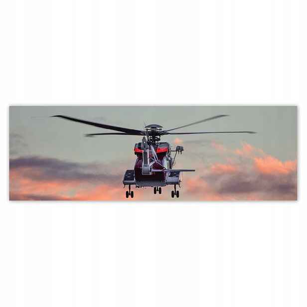 Plakáty 200x66 Helikoptéra