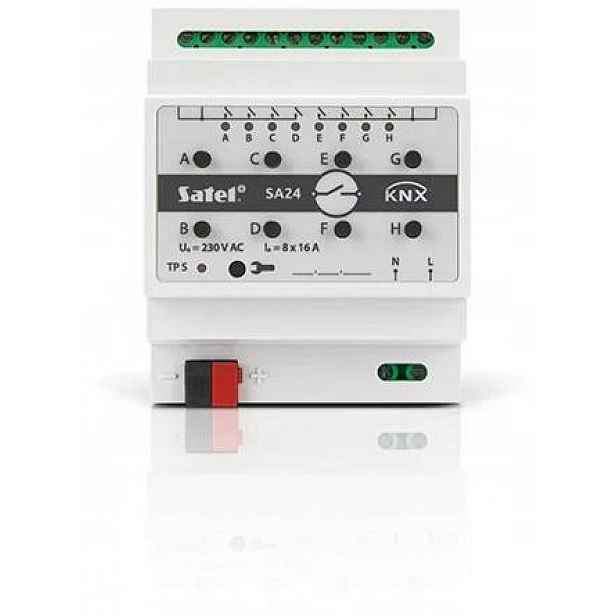 Satel Knx 8-kanálový přepínací herec KNX-SA24