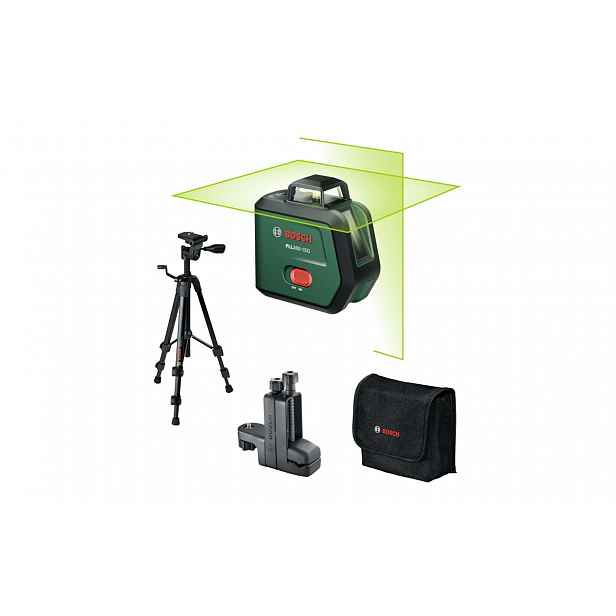 Bosch - 3,6V AKU křížový laser PLL360-15G, dosah 30 m, 1x aku 2,0 Ah Li-Ion 0603663K02
