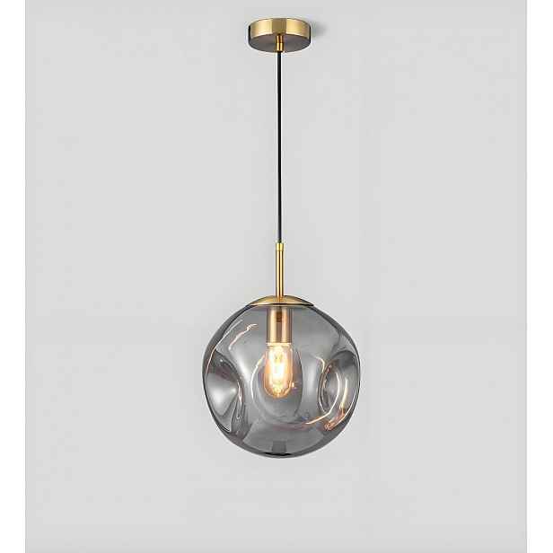 Závěsné stropní svítidlo skleněná koule Grey Lampa do obývacího pokoje Kuchyňského pokoje