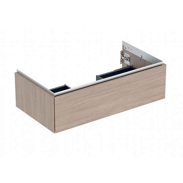Geberit ONE - Umyvadlová skříňka 89x27x47 cm, 1 zásuvka, dub 505.073.00.5